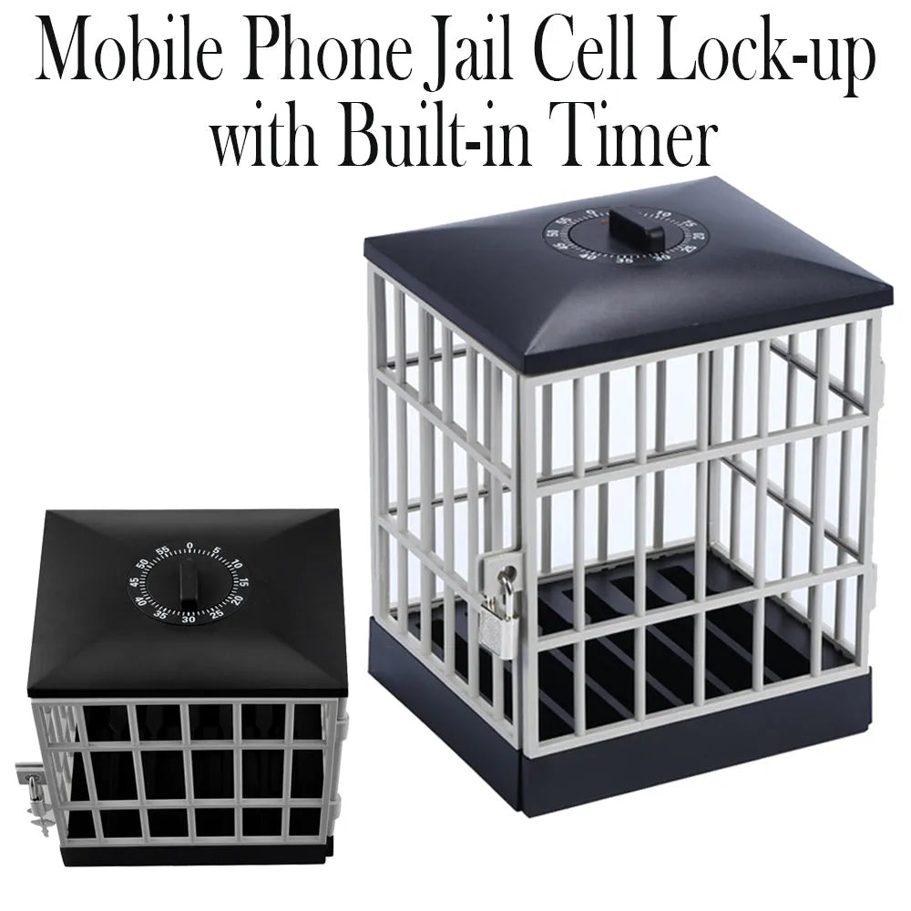 Vibe Geeks Mobile Phone Jail Cell Lock-up with Built-in Timer-3